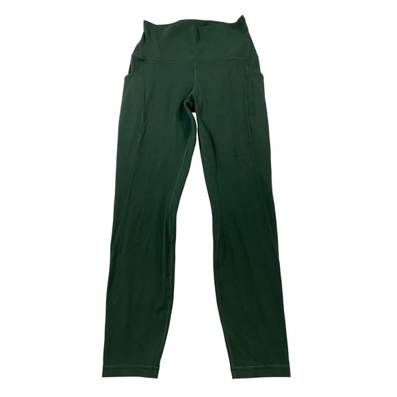 Lululemon Pants - Lululemon Align High-Rise Pant with Pockets 25" Rainforest Green Size 6 LW5DCES